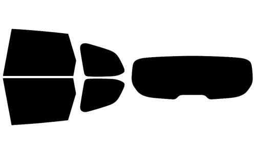 2023-2027 BMW X1 Rear Car Precut Window Tint Kit