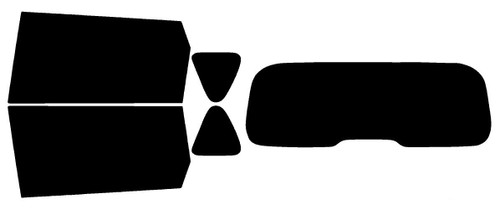2014-2019 Kia Soul Rear Car Precut Window Tint Kit