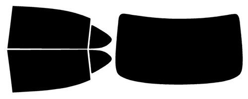 2007-2017 Lexus LS Series Rear Car Precut Window Tint Kit