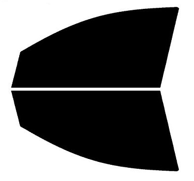 2009-2016 Lincoln MKS Front Windows Precut Window Tint Kit