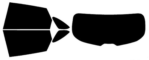 2016-2021 Mazda CX-3 Rear Car Precut Window Tint Kit