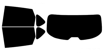 2017-2025 Mazda CX-5 Rear Car Precut Window Tint Kit