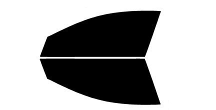 2014-2019 Mercedes Benz CLA Class Front Windows Precut Window Tint Kit