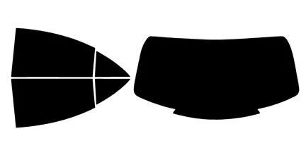 2014-2019 Mercedes Benz CLA Class Rear Car Precut Window Tint Kit