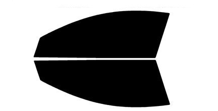 2007-2014 Mercedes Benz CL Class Front Windows Precut Window Tint Kit