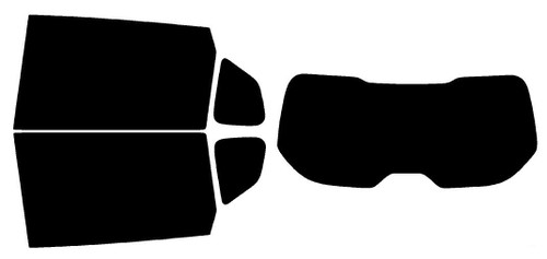 2014-2020 Nissan Rogue Rear Car Precut Window Tint Kit