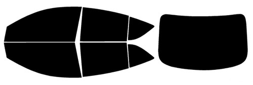 2012-2019 Nissan Versa Sedan Full Car Precut Window Tint Kit