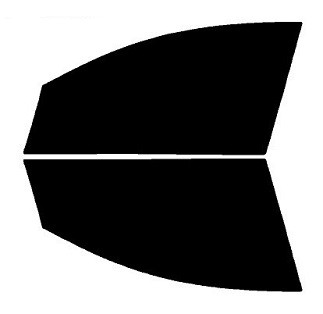 2003-2007 Saturn Ion Front Windows Precut Window Tint Kit