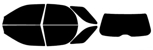 2005-2006 Saab 9-2x Full Car Precut Window Tint Kit