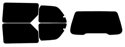 2004-2007 Mercury Monterey Rear Car Precut Window Tint Kit