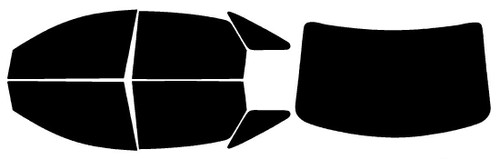 2008-2009 Mercury Sable Full Car Precut Window Tint Kit