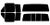 1980-1998 Ford F-250 F-350 Superduty Extended Cab Full Car Precut Window Tint Kit