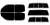 1995-2004 Toyota Tacoma Double Cab Full Car Precut Window Tint Kit