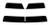 2018-2023 Kia Rio Sedan (Visor / Eye brow) Precut Tint Kit Automotive Window Film