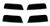 2014-2018 Mazda 3 Sedan (Visor / Eye brow) Precut Tint Kit Automotive Window Film