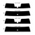 2005-2015 Nissan Xterra (Visor / Eye brow) Precut Tint Kit Automotive Window Film