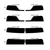 2022-2026 Subaru WRX STI (Visor / Eye brow) Precut Tint Kit Automotive Window Film