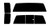1994-2004 GMC Sonoma Truck Rear Truck Precut Window Tint Kit
