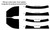 2004-2008 Ford F-150 Crew Cab Front Windows with Visor / Brow Precut Window Tint Kit