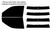 2004-2012 GMC Canyon Crew Cab Front Windows with Visor / Brow Precut Window Tint Kit