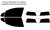 2024-2026 Chevrolet Blazer EV Front Windows with Visor / Brow Precut Window Tint Kit