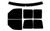 2003-2027 Chevrolet Express Cargo Van Full Car with Visor / Brow Precut Window Tint Kit