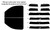 2007-2014 Chevrolet Suburban Front Windows with Visor / Brow Precut Window Tint Kit
