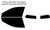 2024-2027 Chevrolet Trax Front Windows with Visor / Brow Precut Window Tint Kit
