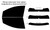 2007-2014 Ford Edge Front Windows with Visor / Brow Precut Window Tint Kit