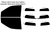 2025-2026 Ford Expedition MAX Front Windows with Visor / Brow Precut Window Tint Kit