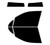 2021-2027 Kia Sorento Front Windows with Visor / Brow Precut Window Tint Kit