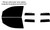 2025-2026 Toyota 4Runner Front Windows with Visor / Brow Precut Window Tint Kit