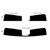 2026-2027 Toyota C-HR (Visor / Eye brow) Precut Tint Kit Automotive Window Film