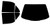1995-2005 Pontiac Sunfire Sedan Rear Car Precut Window Tint Kit
