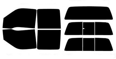 PreCut Window Tint Film Kit For Ford Focus ZX3 2000-2007 - Choose Your Shade, Scratch-Resistant, 7-Year Warranty