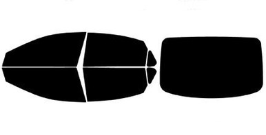 Front Window Film for Mercedes GLK Class 2010-2013 Glass Any Tint Shade PreCut