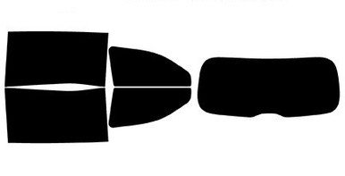 2018-2026 Honda Odyssey (Rear Car) Precut Window Tint Kit Automotive Film