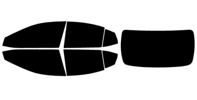 Precut Window Tint Kit For Toyota Camry 2018-2024 - Full Set With 80% Front & 20% Side/Rear