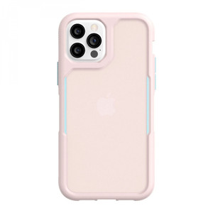Griffin Survivor Endurance Case iPhone 12/12 Pro - Cloud Pink