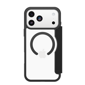 OtterBox React Folio MagSafe Case iPhone 17 Pro - Black Crystal