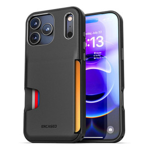 Encased Cache Cell Wallet Case iPhone 17 Pro Max - Black