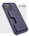Encased Phantom Wallet Case iPhone 12 Pro Max - Purple