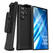 Encased Thin Armor Case Samsung Galaxy S22 Ultra with Belt Clip Holster - Black