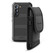 Encased Falcon Shield Case Samsung Galaxy S22 with Pouch - Black