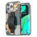 Encased Hand Loop Case iPhone 15 Pro Max - Blue/Gold Leaf