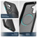 Encased Slimshield Case Samsung Galaxy S25+ Plus with Belt Clip Holster - Black