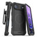 Encased Falcon Shield Case iPhone 17 Air with Belt Clip Holster and Built-In PET Screen Protector - Black