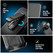Encased Titan Waterproof Case Samsung Galaxy S26+ Plus with Belt Clip Holster - Clear/Black