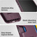 Encased Cache with Built-in Card Holder Slot Case iPhone 18 Pro Max - Burgundy