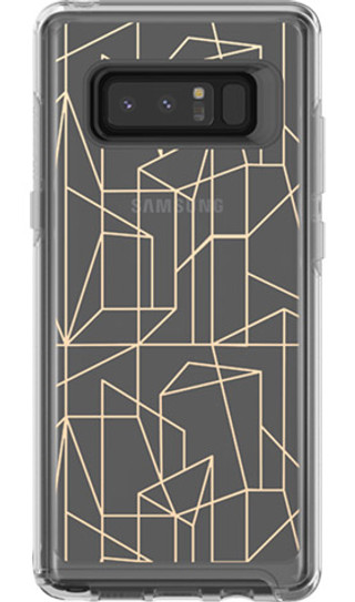 OtterBox Symmetry Clear Case Samsung Galaxy Note 8 - Drop me a line OtterBox Symmetry Clear Case Samsung Galaxy Note 8 - Drop me a line